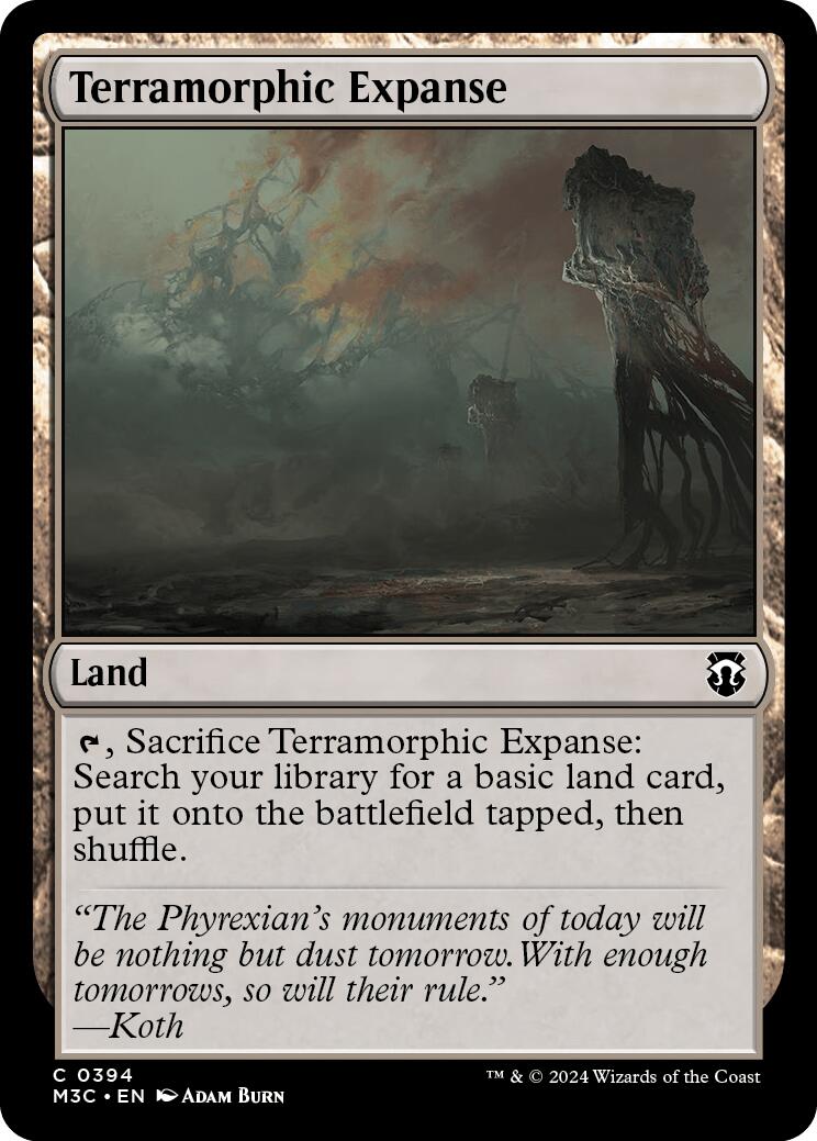 Terramorphic Expanse [Modern Horizons 3 Commander] | Gate City Games LLC