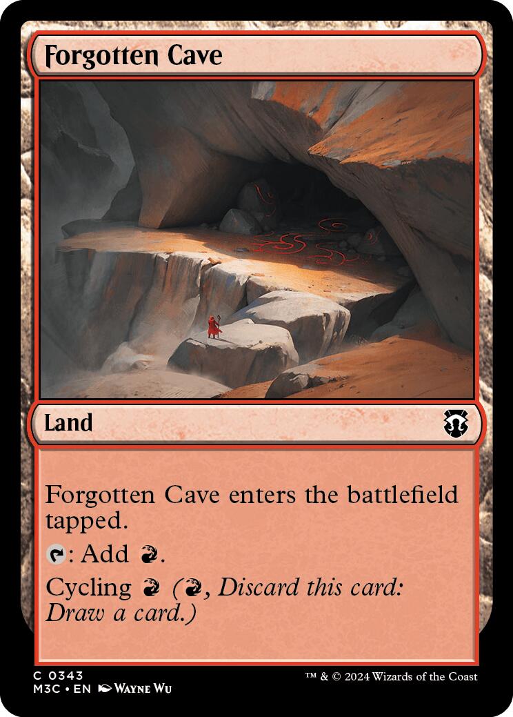 Forgotten Cave [Modern Horizons 3 Commander] | Gate City Games LLC