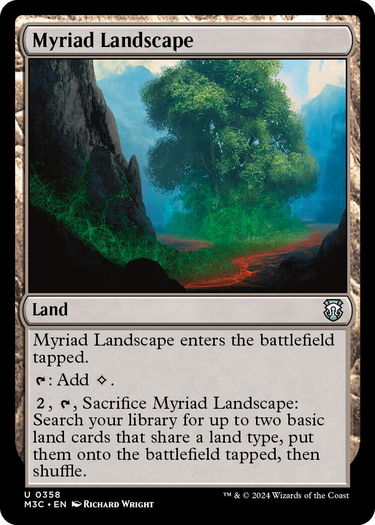 Myriad Landscape [Modern Horizons 3 Commander] | Gate City Games LLC