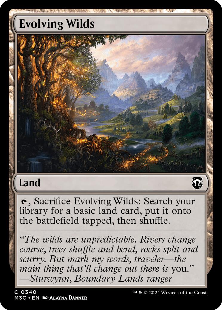 Evolving Wilds [Modern Horizons 3 Commander] | Gate City Games LLC