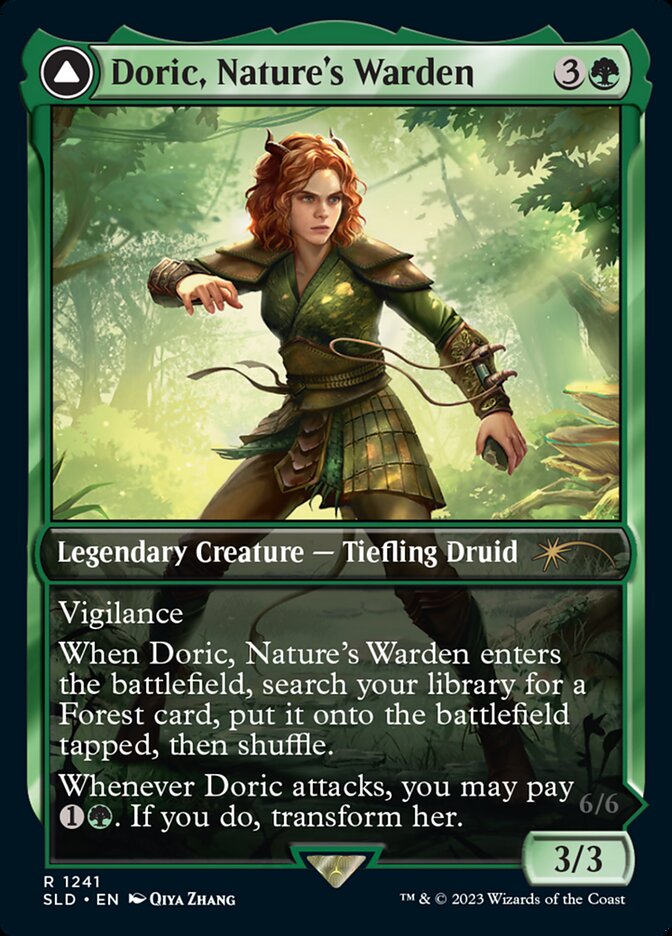 Doric, Nature's Warden // Doric, Owlbear Avenger [Secret Lair Drop Series] | Gate City Games LLC