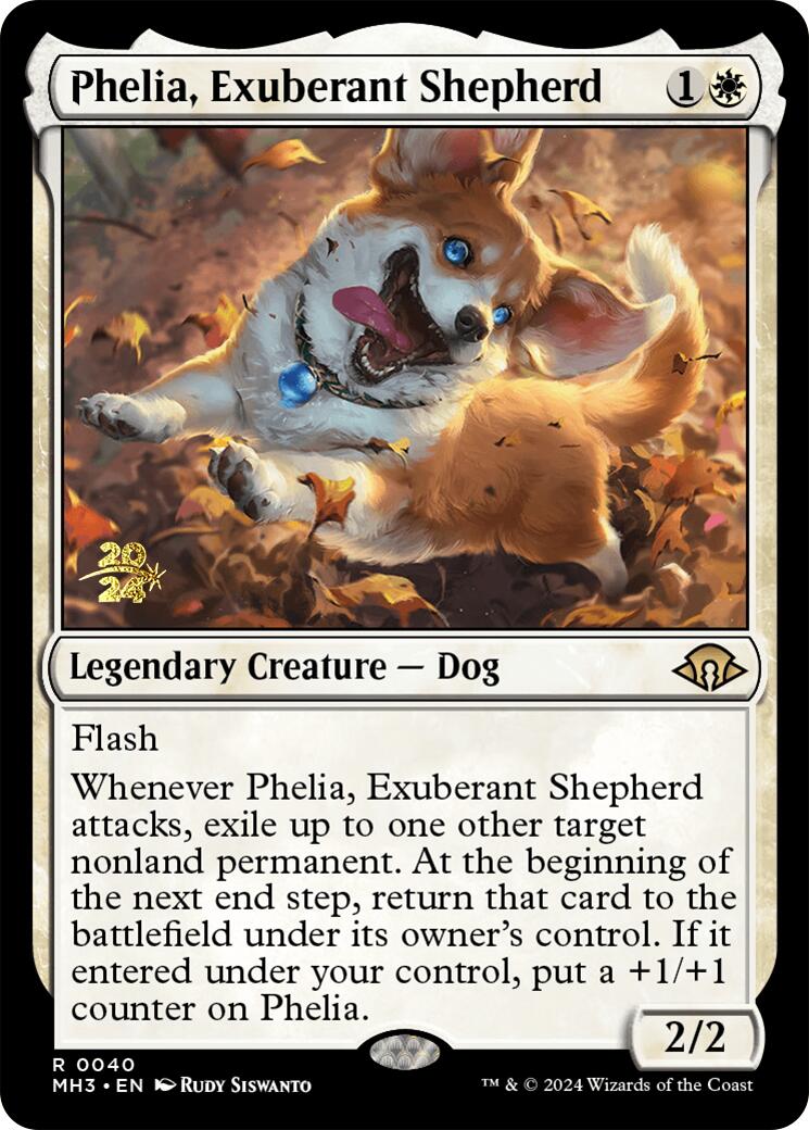 Phelia, Exuberant Shepherd [Modern Horizons 3 Prerelease Promos] | Gate City Games LLC