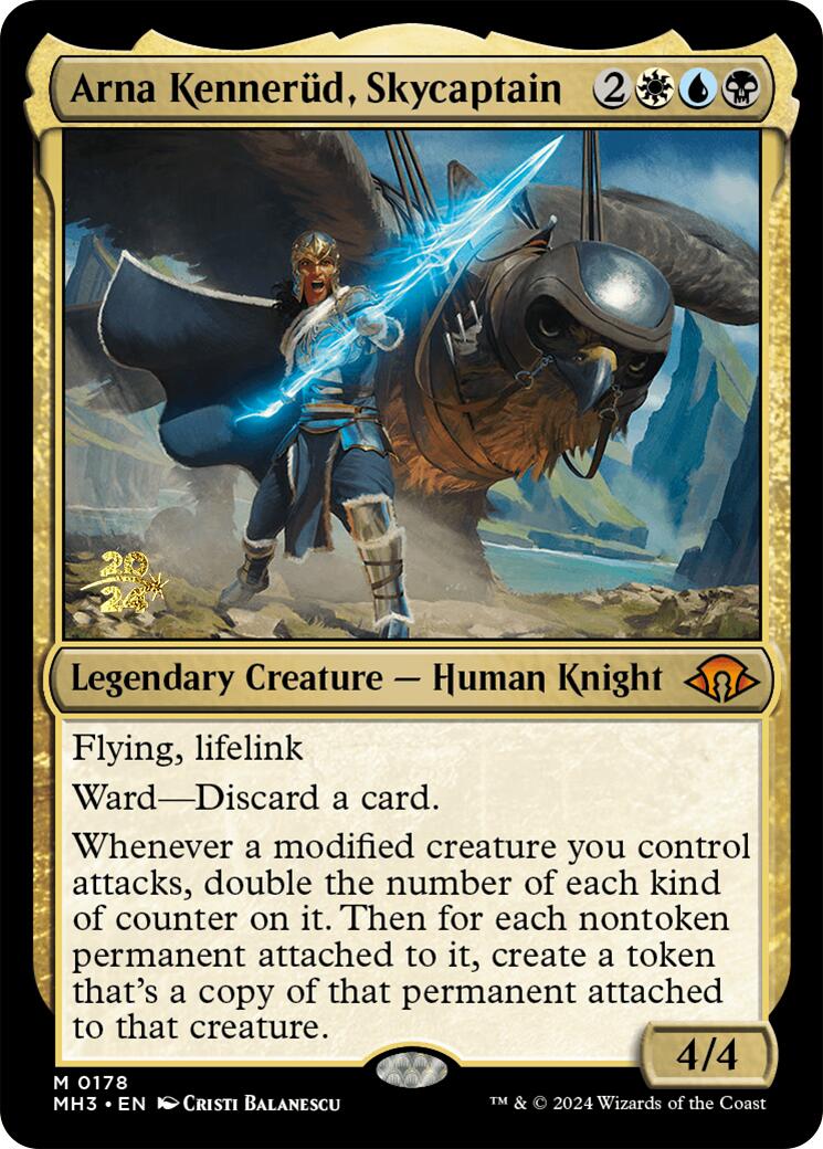 Arna Kennerud, Skycaptain [Modern Horizons 3 Prerelease Promos] | Gate City Games LLC