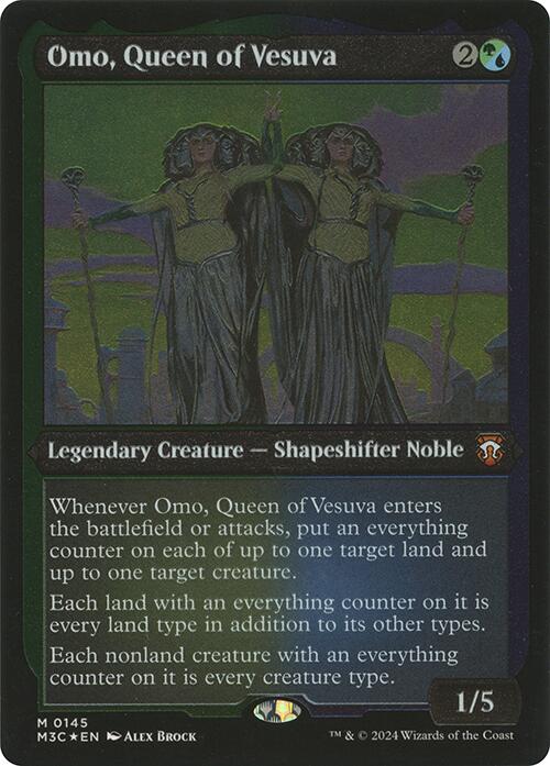 Omo, Queen of Vesuva (Display Commander) [Modern Horizons 3 Commander] | Gate City Games LLC