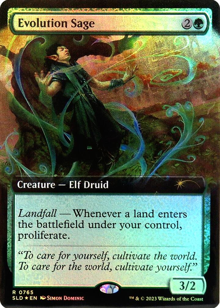 Evolution Sage (Extended Art) [Secret Lair Drop Series] | Gate City Games LLC