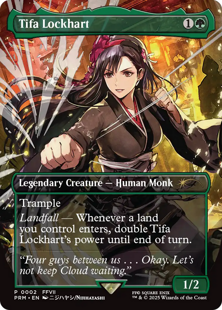 Tifa Lockhart (Borderless) [MagicFest 2025] | Gate City Games LLC