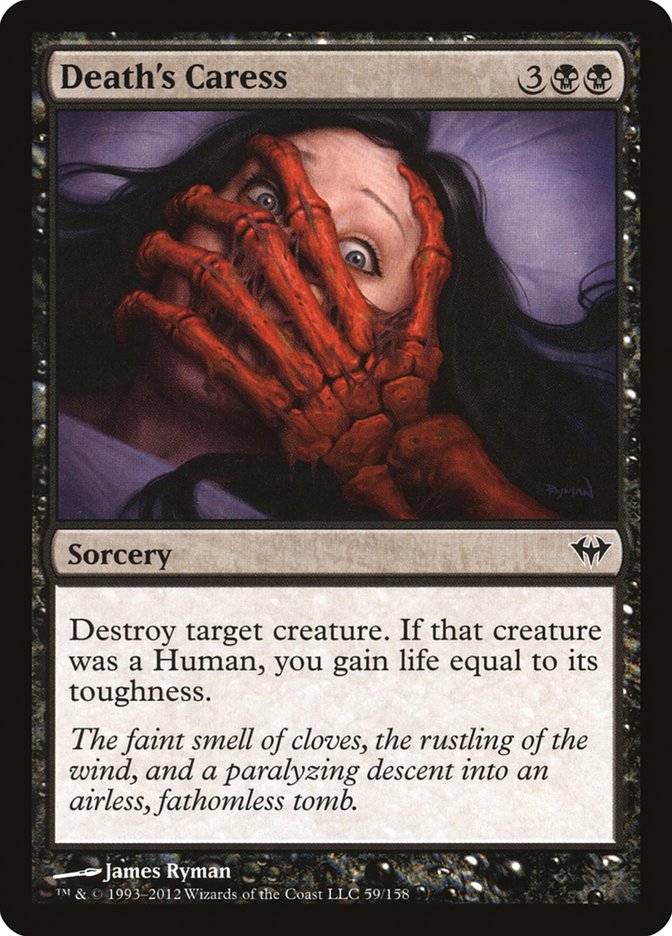 Death's Caress [Dark Ascension] | Gate City Games LLC