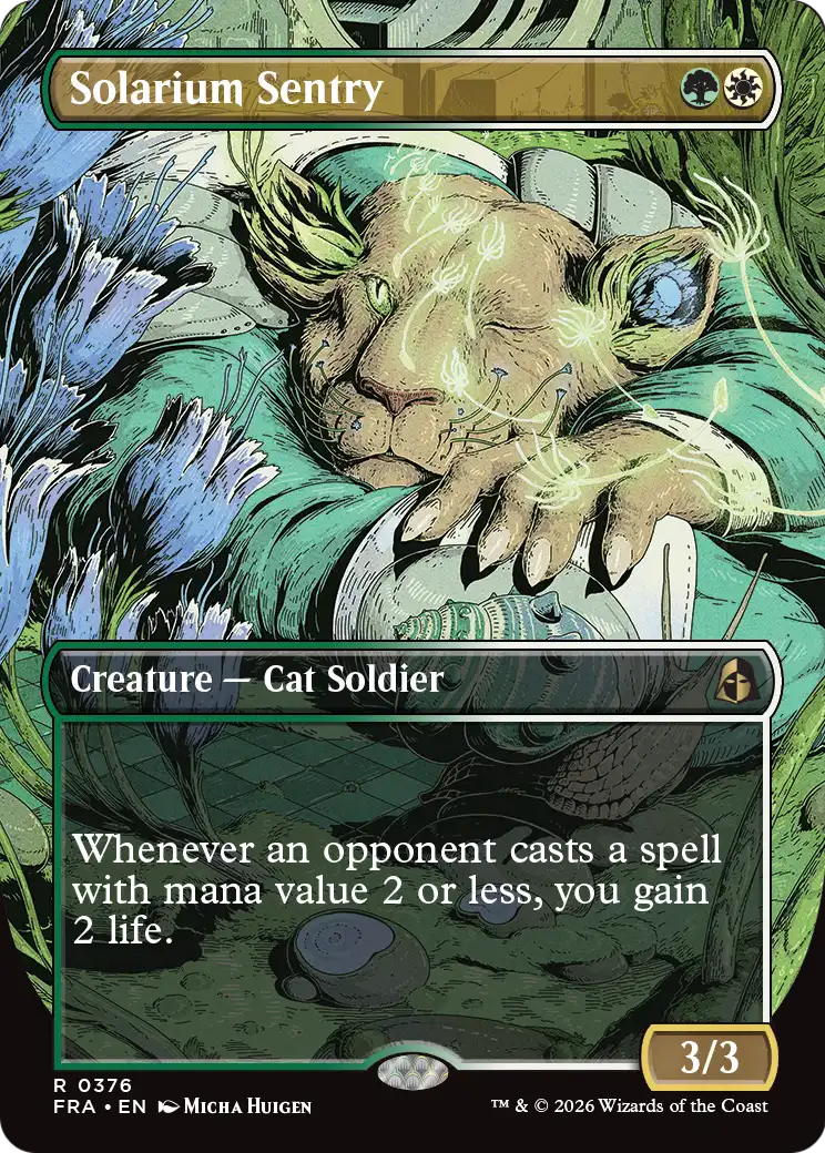 Solarium Sentry (Borderless) [Reality Fracture] | Gate City Games LLC