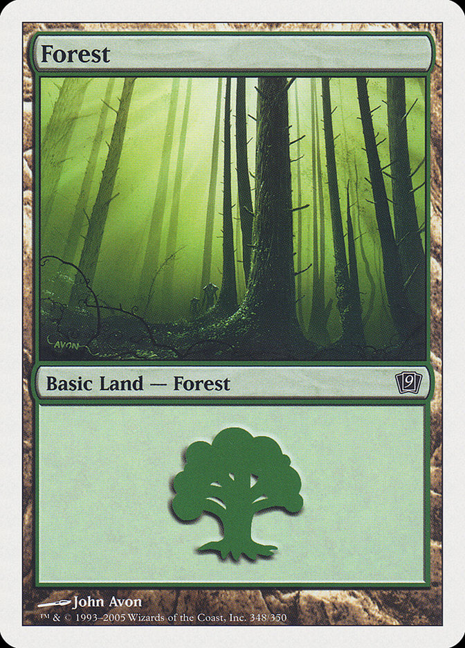 Forest (348) [Ninth Edition] | Gate City Games LLC