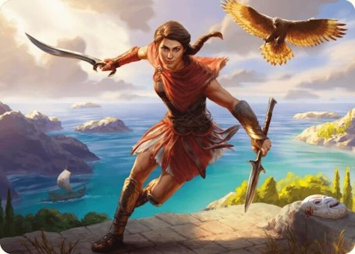 Kassandra, Eagle Bearer Art Card [Assassin's Creed Art Series] | Gate City Games LLC