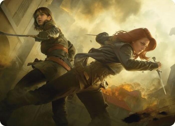 Mary Read and Anne Bonny Art Card [Assassin's Creed Art Series] | Gate City Games LLC