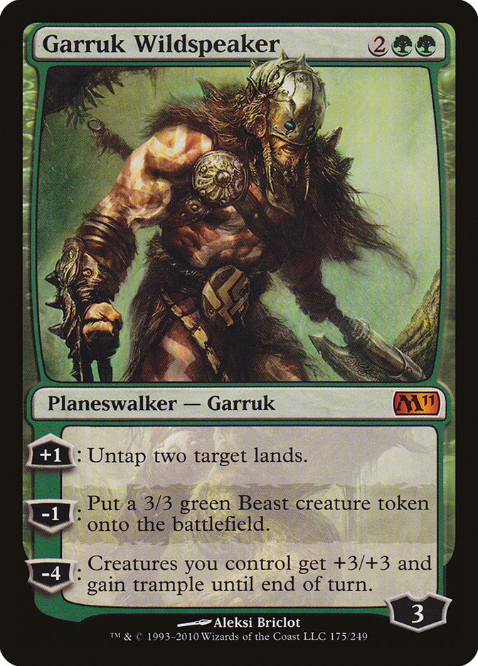 Garruk Wildspeaker [Magic 2011] | Gate City Games LLC