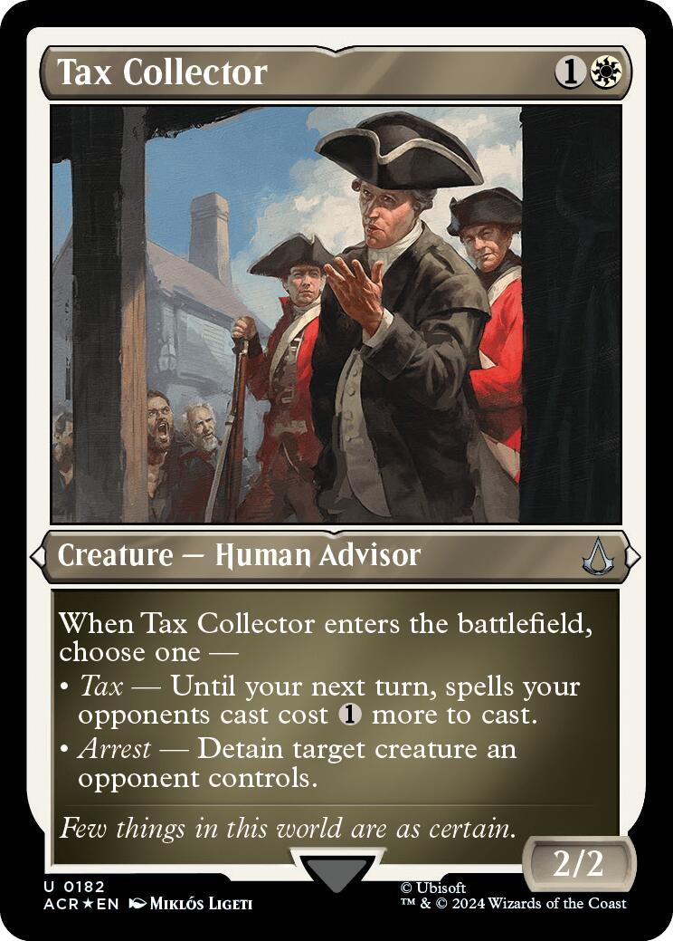 Tax Collector (Foil Etched) [Assassin's Creed] | Gate City Games LLC