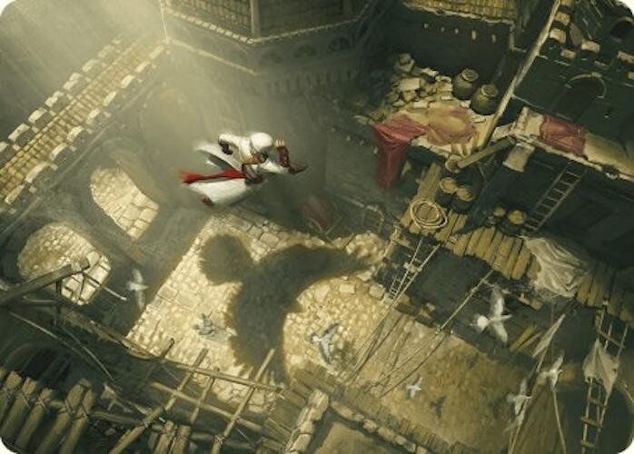 Rooftop Bypass Art Card [Assassin's Creed Art Series] | Gate City Games LLC