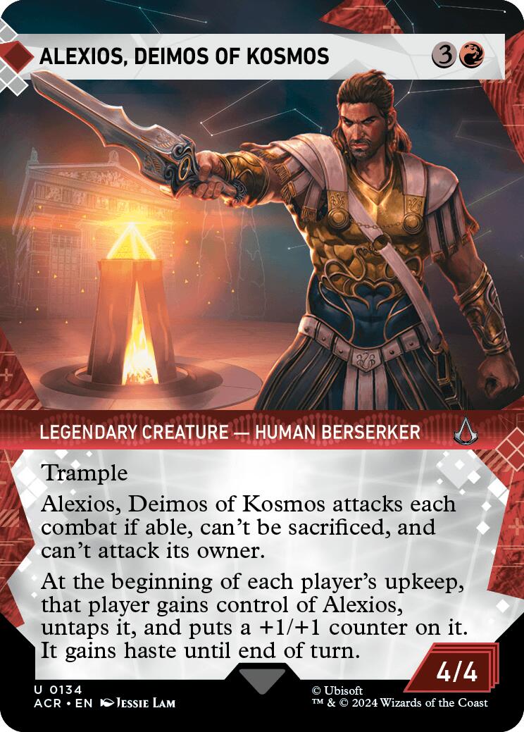 Alexios, Deimos of Kosmos (Showcase) [Assassin's Creed] | Gate City Games LLC