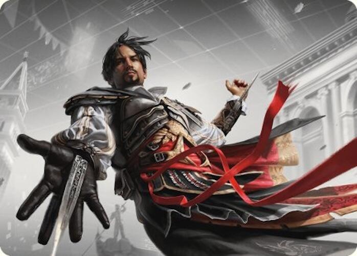 Ezio Auditore da Firenze Art Card [Assassin's Creed Art Series] | Gate City Games LLC