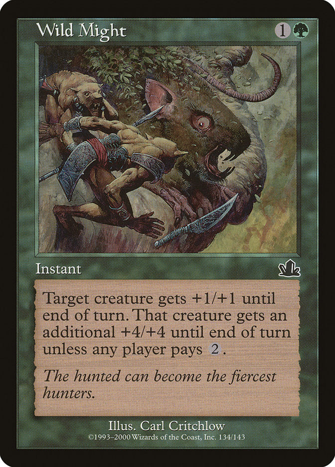 Wild Might [Prophecy] | Gate City Games LLC