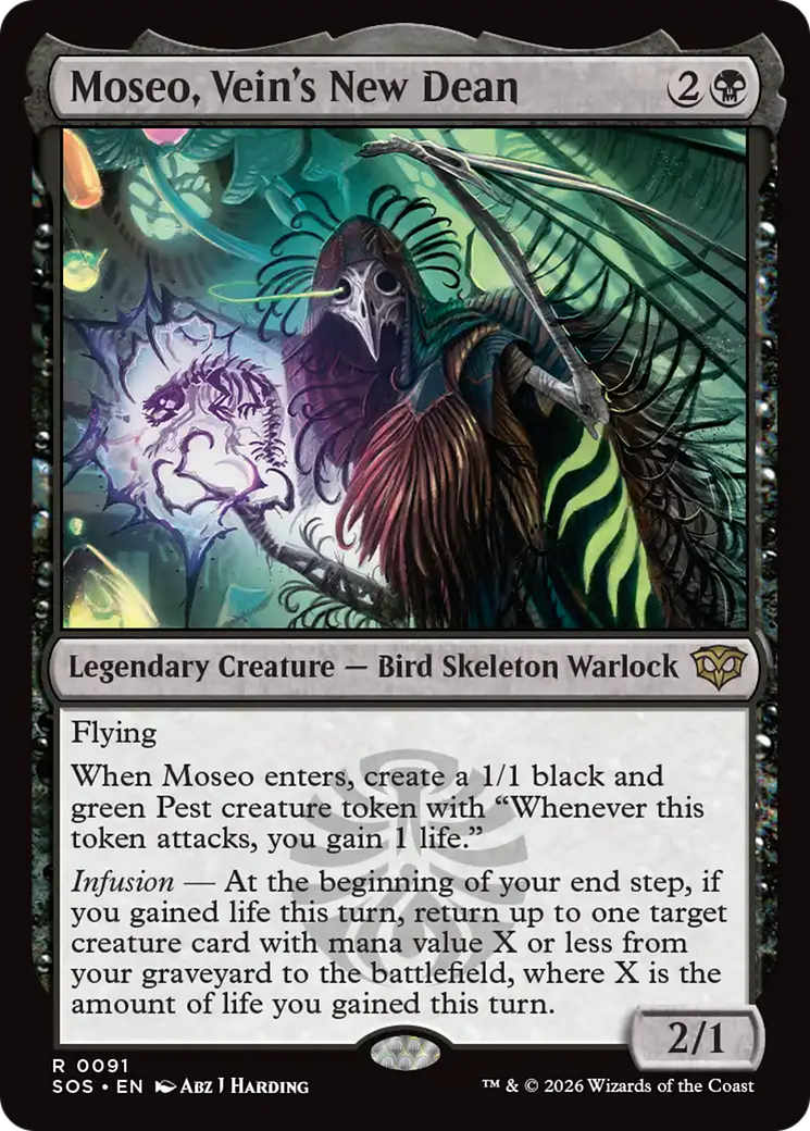 Moseo, Vein's New Dean [Secrets of Strixhaven] | Gate City Games LLC