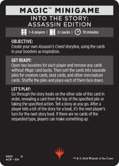 Into The Story: Assassin Edition (Magic Minigame) [Assassin's Creed Minigame] | Gate City Games LLC