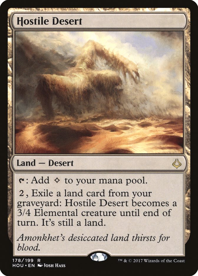 Hostile Desert [Hour of Devastation] | Gate City Games LLC