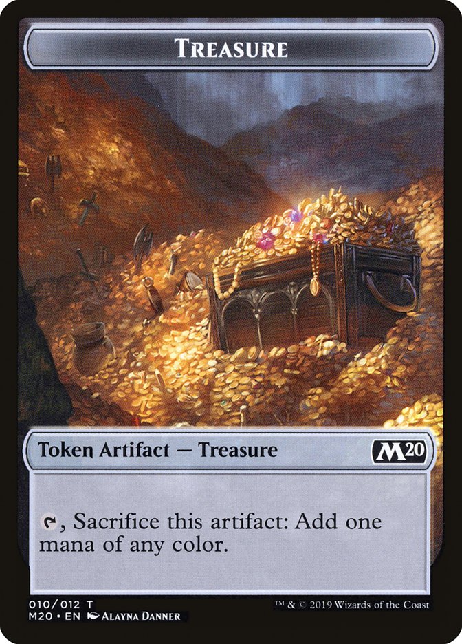 Treasure Token [Core Set 2020 Tokens] | Gate City Games LLC