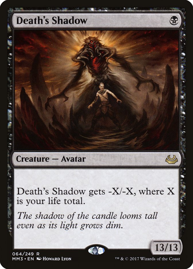 Death's Shadow [Modern Masters 2017] | Gate City Games LLC