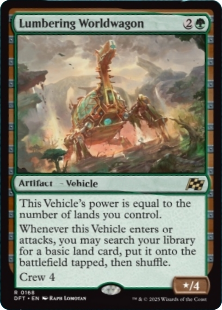 Lumbering Worldwagon [Aetherdrift] | Gate City Games LLC