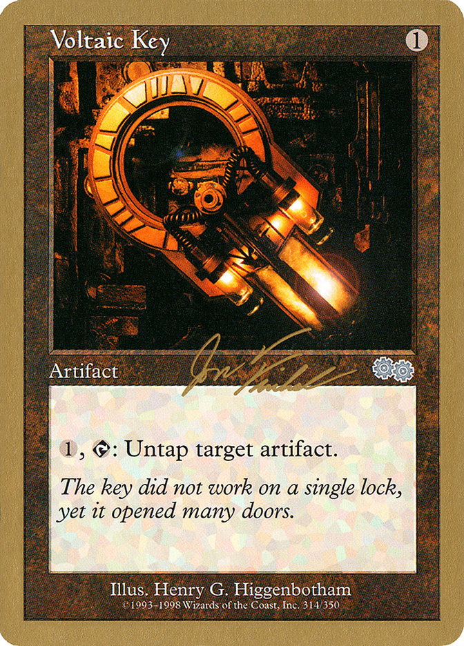 Voltaic Key (Jon Finkel) [World Championship Decks 2000] | Gate City Games LLC
