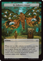 My Followers Ascend (Full Art) [Duskmourn: Archenemy] | Gate City Games LLC