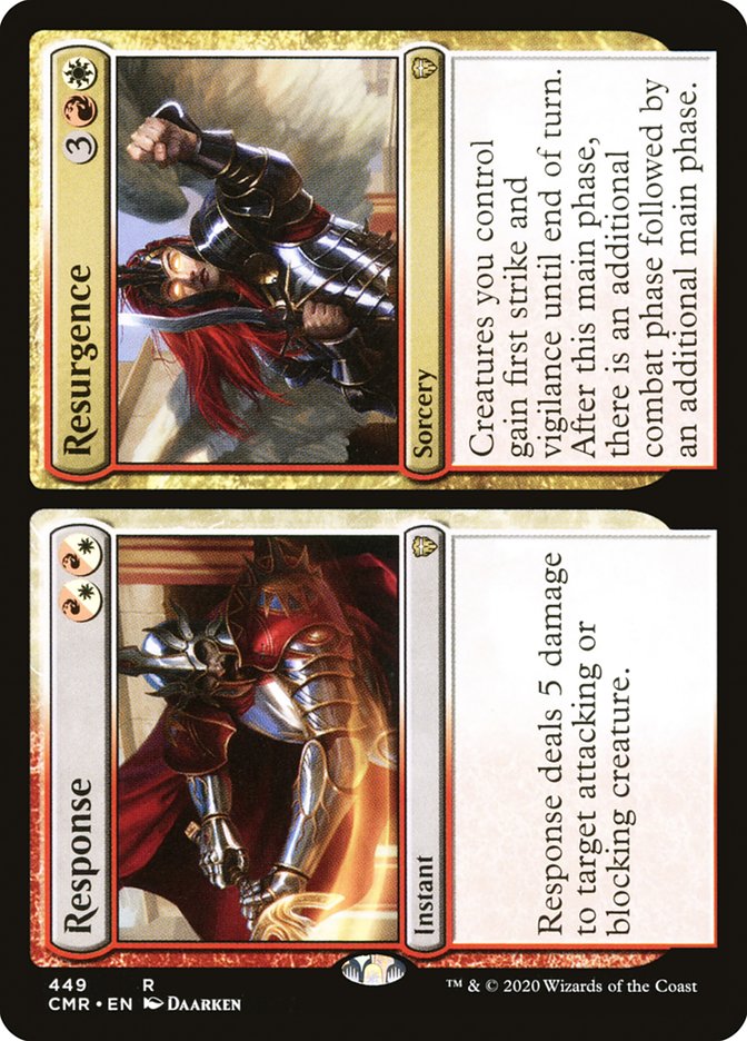 Response // Resurgence [Commander Legends] | Gate City Games LLC