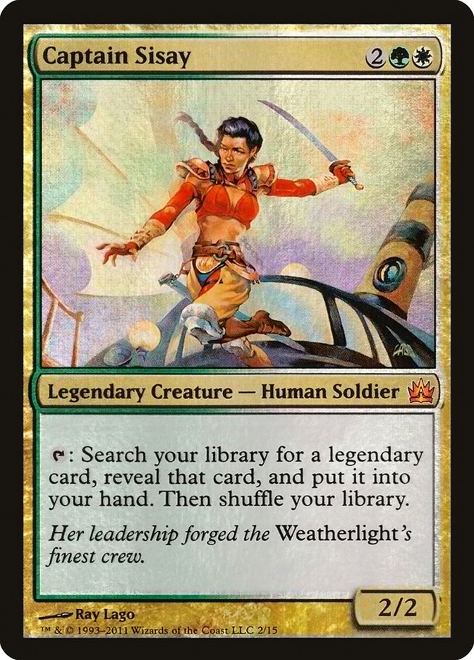 Captain Sisay [From the Vault: Legends] | Gate City Games LLC