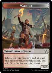 Warrior // Phyrexian Hydra (0012) Double-Sided Token [March of the Machine Tokens] | Gate City Games LLC