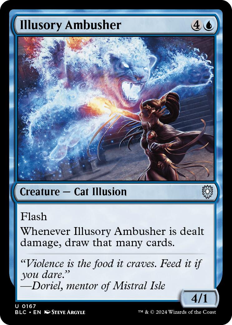 Illusory Ambusher [Bloomburrow Commander] | Gate City Games LLC