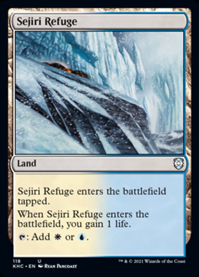 Sejiri Refuge [Kaldheim Commander] | Gate City Games LLC