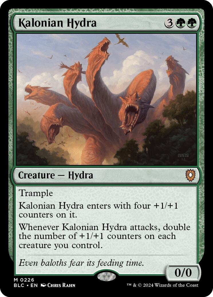 Kalonian Hydra [Bloomburrow Commander] | Gate City Games LLC