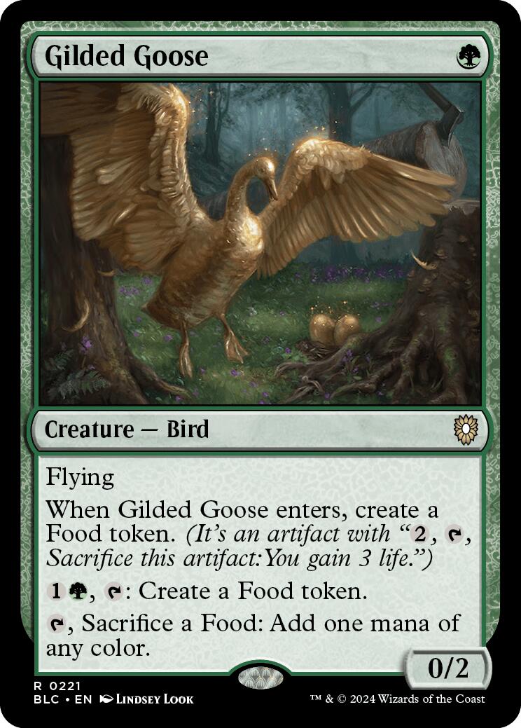 Gilded Goose [Bloomburrow Commander] | Gate City Games LLC