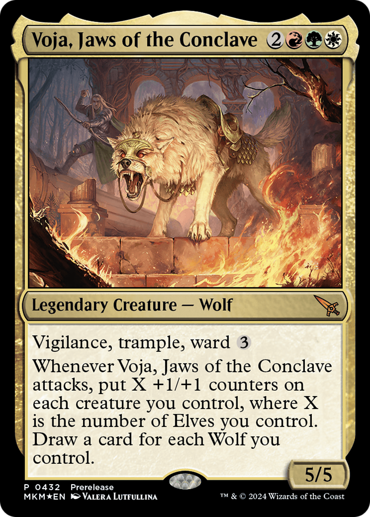 Voja, Jaws of the Conclave [Murders at Karlov Manor Prerelease Promos] | Gate City Games LLC