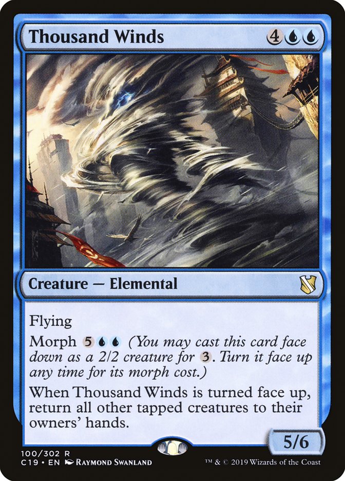 Thousand Winds [Commander 2019] | Gate City Games LLC