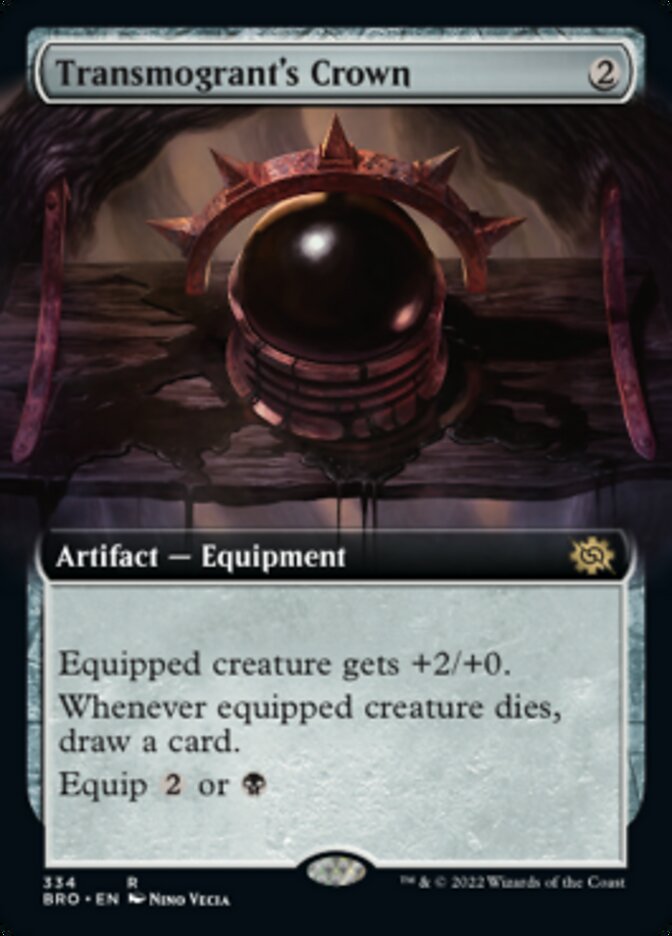 Transmogrant's Crown (Extended Art) [The Brothers' War] | Gate City Games LLC