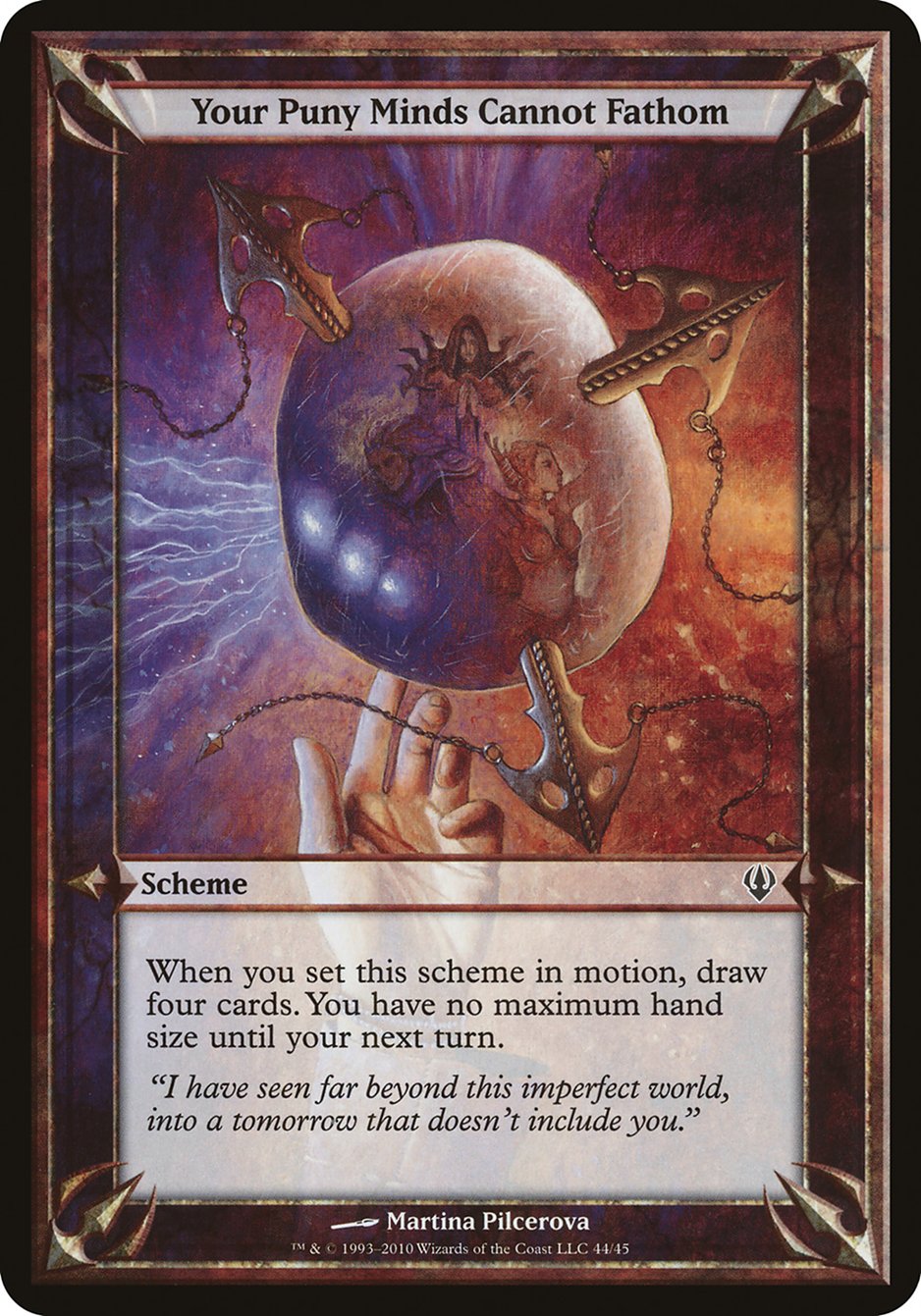 Your Puny Minds Cannot Fathom (Schemes) [Archenemy Schemes] | Gate City Games LLC