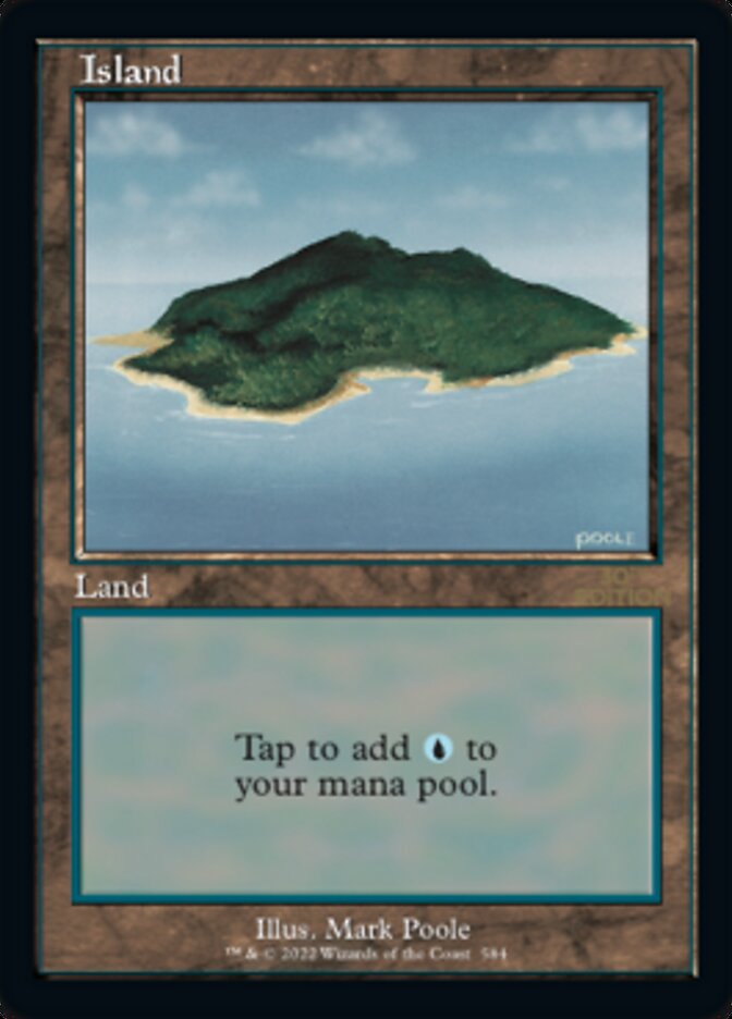 Island (Retro) (584) [30th Anniversary Edition] | Gate City Games LLC