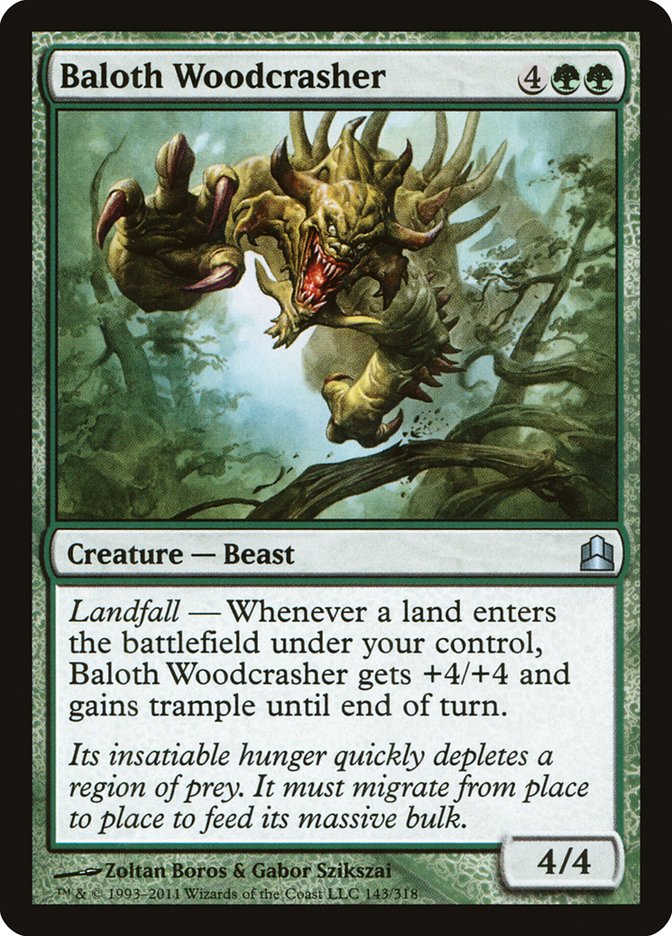 Baloth Woodcrasher [Commander 2011] | Gate City Games LLC