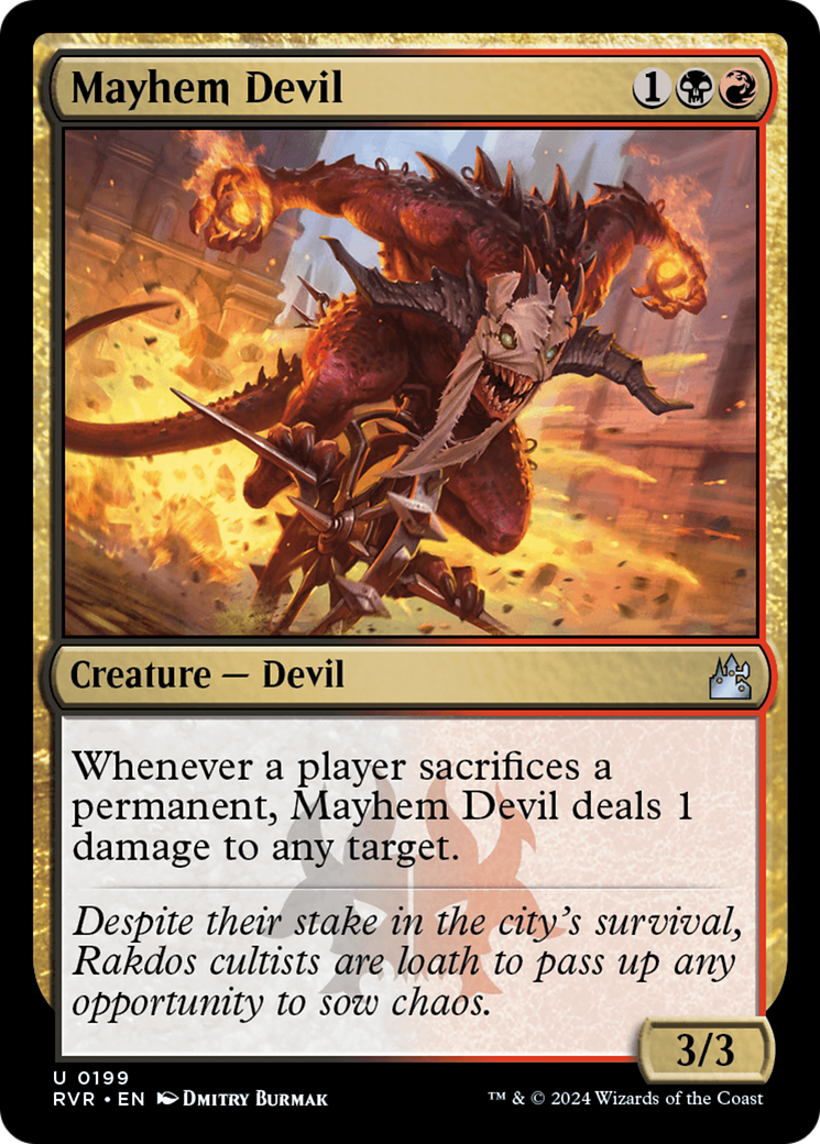 Mayhem Devil [Ravnica Remastered] | Gate City Games LLC