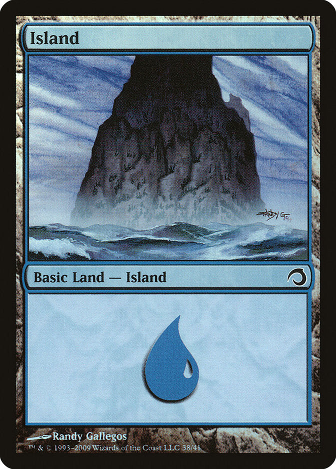 Island (38) [Premium Deck Series: Slivers] | Gate City Games LLC