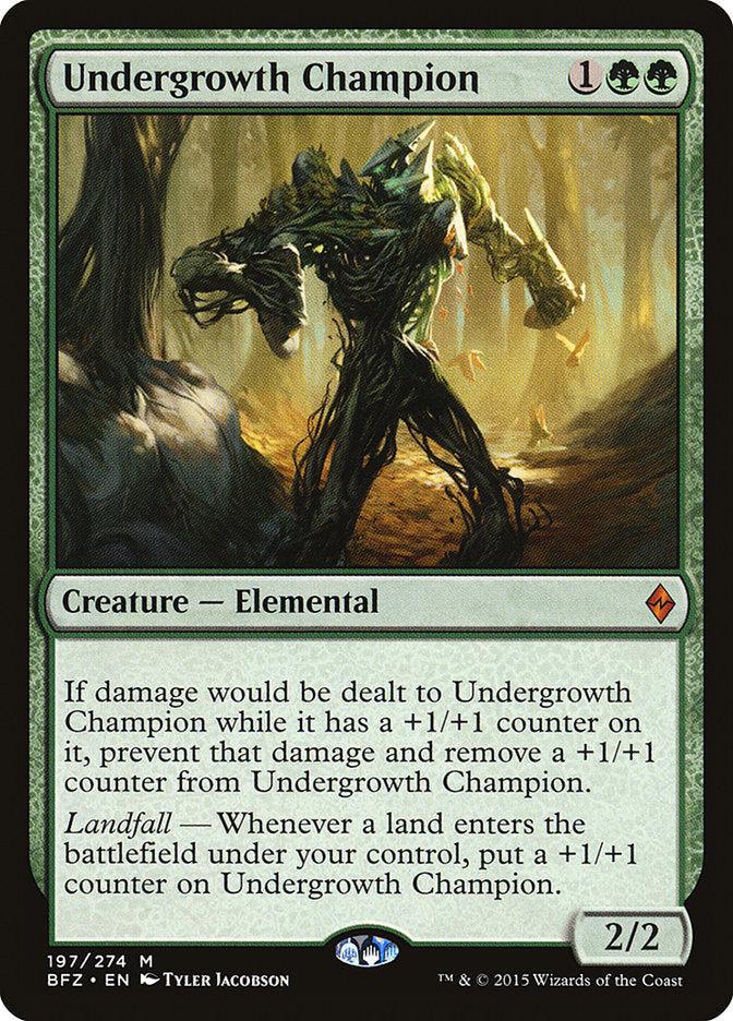 Undergrowth Champion [Battle for Zendikar] | Gate City Games LLC