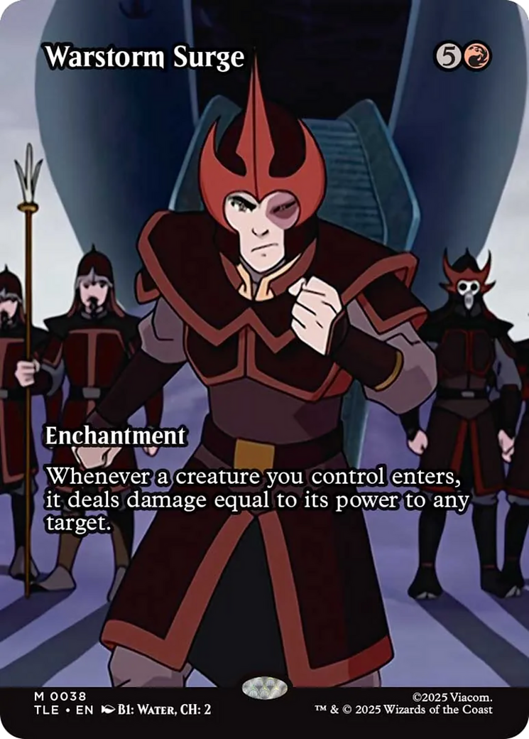 Warstorm Surge (Borderless) [Avatar: The Last Airbender: Eternal-Legal] | Gate City Games LLC