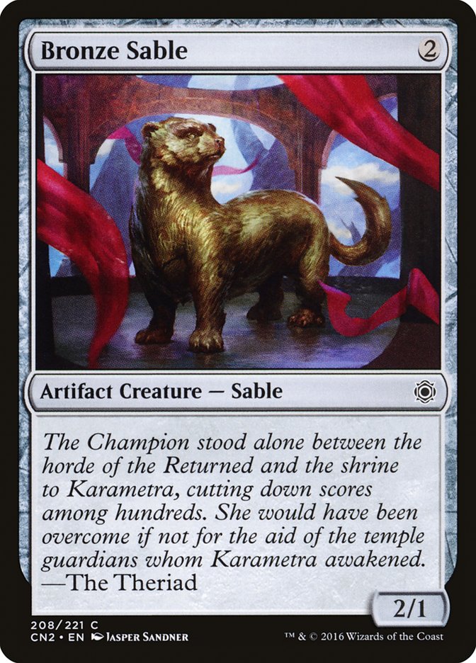 Bronze Sable [Conspiracy: Take the Crown] | Gate City Games LLC