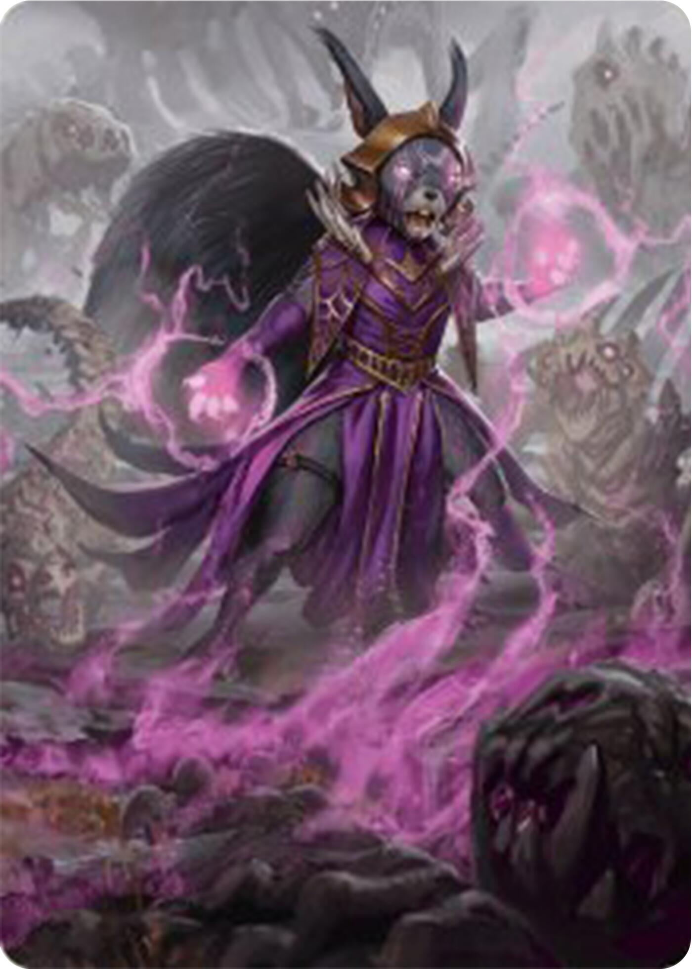 Liliana of the Dark Realms Art Card [Bloomburrow Art Series] | Gate City Games LLC