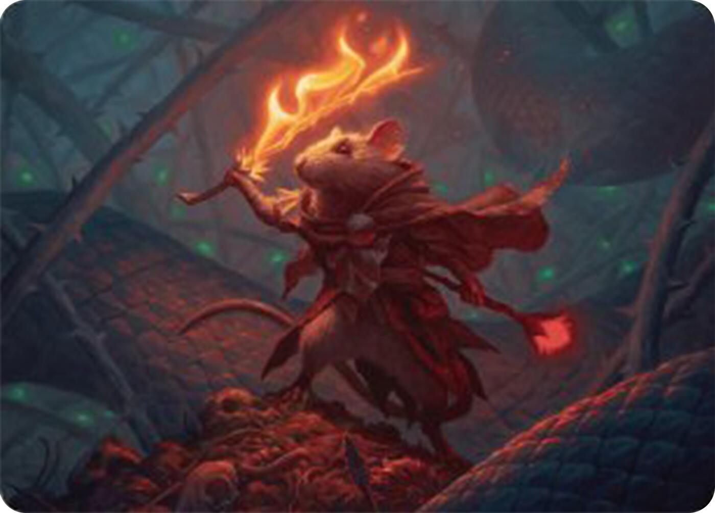 Emberheart Challenger Art Card [Bloomburrow Art Series] | Gate City Games LLC