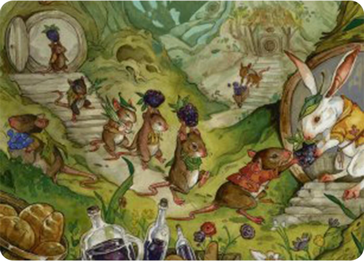 For the Common Good Art Card (43/54) [Bloomburrow Art Series] | Gate City Games LLC